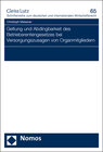 Buchcover Geltung und Abdingbarkeit des Betriebsrentengesetzes bei Versorgungszusagen von Organmitgliedern