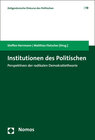 Buchcover Institutionen des Politischen