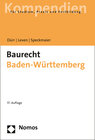 Buchcover Baurecht Baden-Württemberg