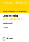 Buchcover Landesrecht Sachsen-Anhalt