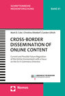 Buchcover Cross-Border Dissemination of Online Content