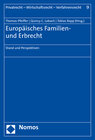 Buchcover Europäisches Familien- und Erbrecht