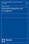 Buchcover Kulturelle Integration und Grundgesetz