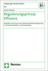 Buchcover Regulierungsprinzip Effizienz