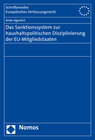 Buchcover Das Sanktionssystem zur haushaltspolitischen Disziplinierung der EU-Mitgliedstaaten