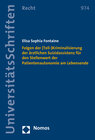 Buchcover Folgen der (Teil-)Kriminalisierung der ärztlichen Suizidassistenz für den Stellenwert der Patientenautonomie am Lebensen