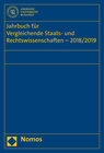 Buchcover Jahrbuch für Vergleichende Staats- und Rechtswissenschaften - 2018/2019