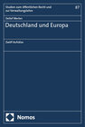 Buchcover Deutschland und Europa