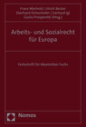 Buchcover Arbeits- und Sozialrecht für Europa