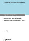 Buchcover Qualitative Methoden der Kommunikationswissenschaft