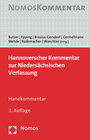 Buchcover Hannoverscher Kommentar zur Niedersächsischen Verfassung