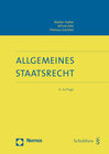 Buchcover Allgemeines Staatsrecht
