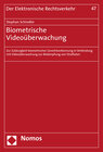 Buchcover Biometrische Videoüberwachung