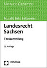 Buchcover Landesrecht Sachsen