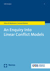 Buchcover An Enquiry Into Linear Conflict Models