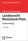 Buchcover Landesrecht Rheinland-Pfalz