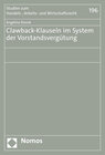 Buchcover Clawback-Klauseln im System der Vorstandsvergütung