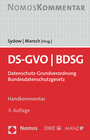 Buchcover DS-GVO - BDSG
