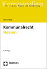 Buchcover Kommunalrecht Hessen
