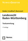 Buchcover Landesrecht Baden-Württemberg