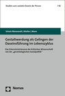 Buchcover Gestaltwerdung als Gelingen der Daseinsführung im Lebenszyklus