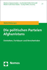 Buchcover Die politischen Parteien Afghanistans