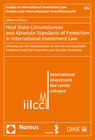 Buchcover Host State Circumstances and Absolute Standards of Protection in International Investment Law