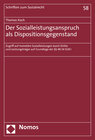 Buchcover Der Sozialleistungsanspruch als Dispositionsgegenstand