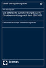 Buchcover Die geförderte ausschreibungsbasierte Direktvermarktung nach dem EEG 2021