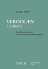 Buchcover Vertrauen im Recht