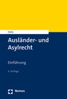 Buchcover Ausländer- und Asylrecht