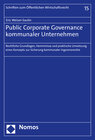 Buchcover Public Corporate Governance kommunaler Unternehmen