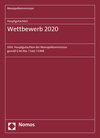 Buchcover Hauptgutachten. Wettbewerb 2020