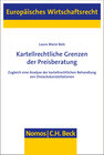 Buchcover Kartellrechtliche Grenzen der Preisberatung
