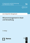 Buchcover Wissensmanagement in Staat und Verwaltung