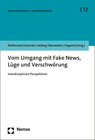 Buchcover Vom Umgang mit Fake News, Lüge und Verschwörung