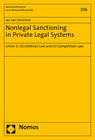 Buchcover Nonlegal Sanctioning in Private Legal Systems