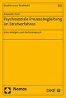 Buchcover Psychosoziale Prozessbegleitung im Strafverfahren