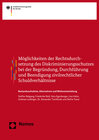 Buchcover Möglichkeiten der Rechtsdurchsetzung des Diskriminierungsschutzes bei der Begründung, Durchführung und Beendigung zivilr