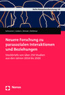 Buchcover Neuere Forschung zu parasozialen Interaktionen und Beziehungen