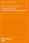 Buchcover Cybersecurity als Unternehmensleitungsaufgabe