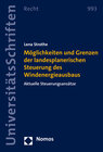 Buchcover Möglichkeiten und Grenzen der landesplanerischen Steuerung des Windenergieausbaus