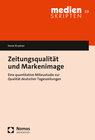 Buchcover Zeitungsqualität und Markenimage