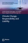 Buchcover Climate Change, Responsibility and Liability