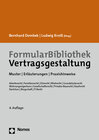 Buchcover FormularBibliothek Vertragsgestaltung