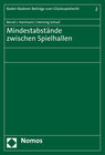 Buchcover Mindestabstände zwischen Spielhallen