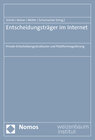 Buchcover Entscheidungsträger im Internet