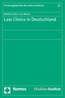 Buchcover Law Clinics in Deutschland