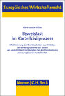 Buchcover Beweislast im Kartellzivilprozess