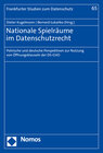 Buchcover Nationale Spielräume im Datenschutzrecht